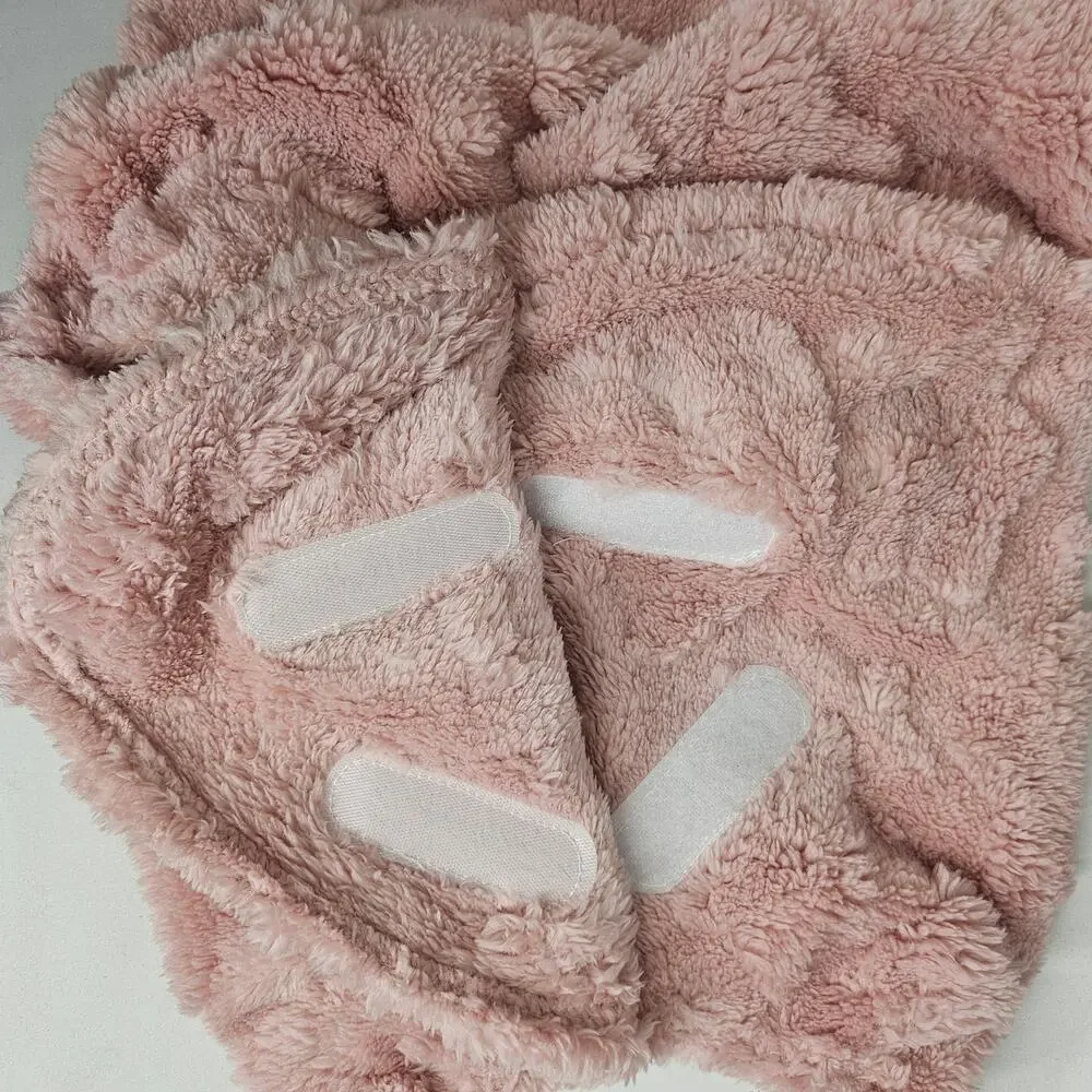 HAPPY LITTLE ONE ULTRA SOFT BABY SWADDLE – PINK – MOON & STARS – CUTE & PLUSH